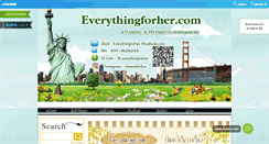 Desktop Screenshot of everythingforher.com